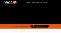 Desktop Screenshot of inovis.si
